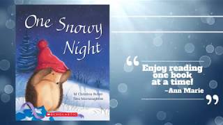 One Snowy Night ~ READ ALOUD | Story time with Ann Marie