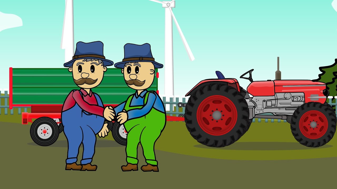 Farmer Rolnik Buraki Bajki Traktory Tractor Youtube