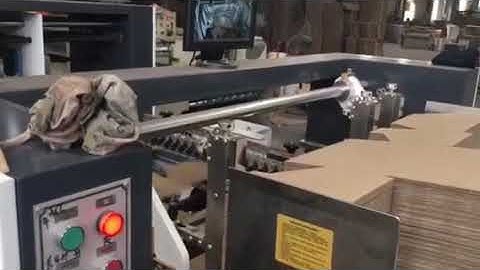 AC series Automatic Corrugated box folding gluing machine Ragaoke