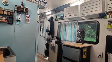7x14 Cargo Trailer Conversion Tiny Home...(Interior Walk Thru)...Part 2...
