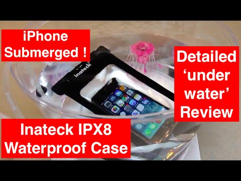 Inateck IPX8 Waterproof smartphone case - Detailed Hands on Review + User Guide