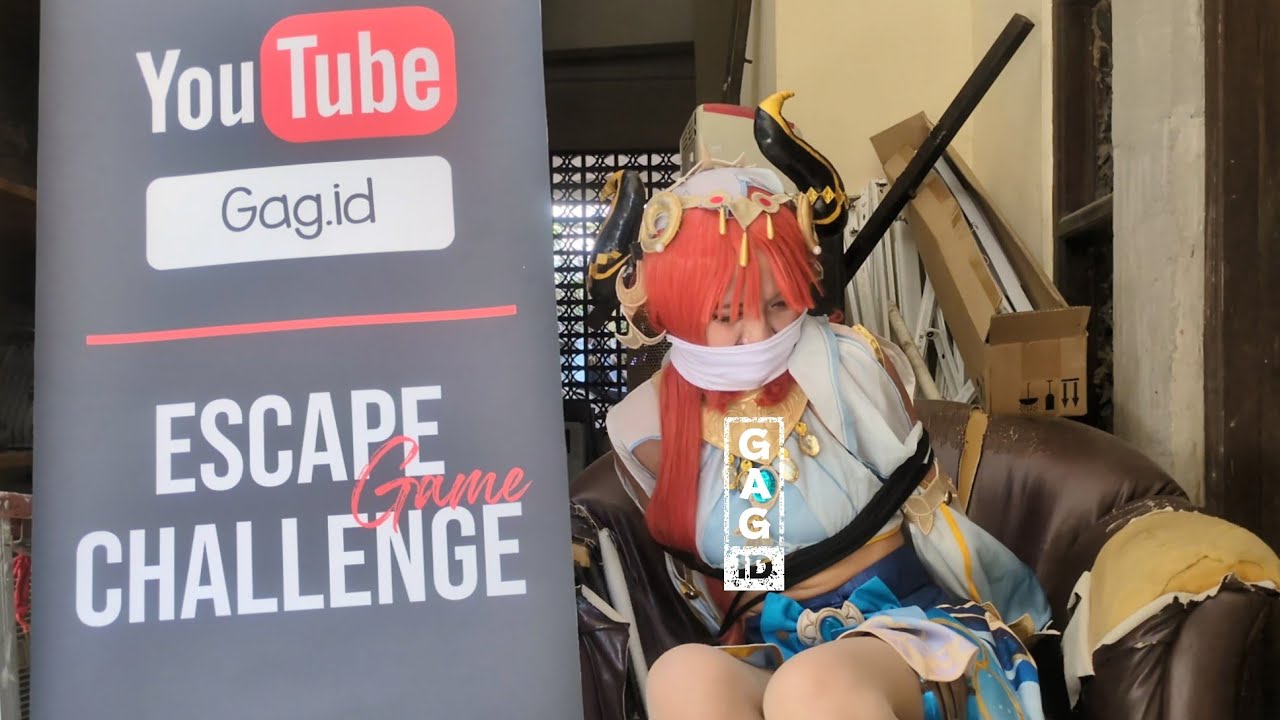 GENSHIN IMPACT NILOU Cosplay ESCAPE CHALLENGE 