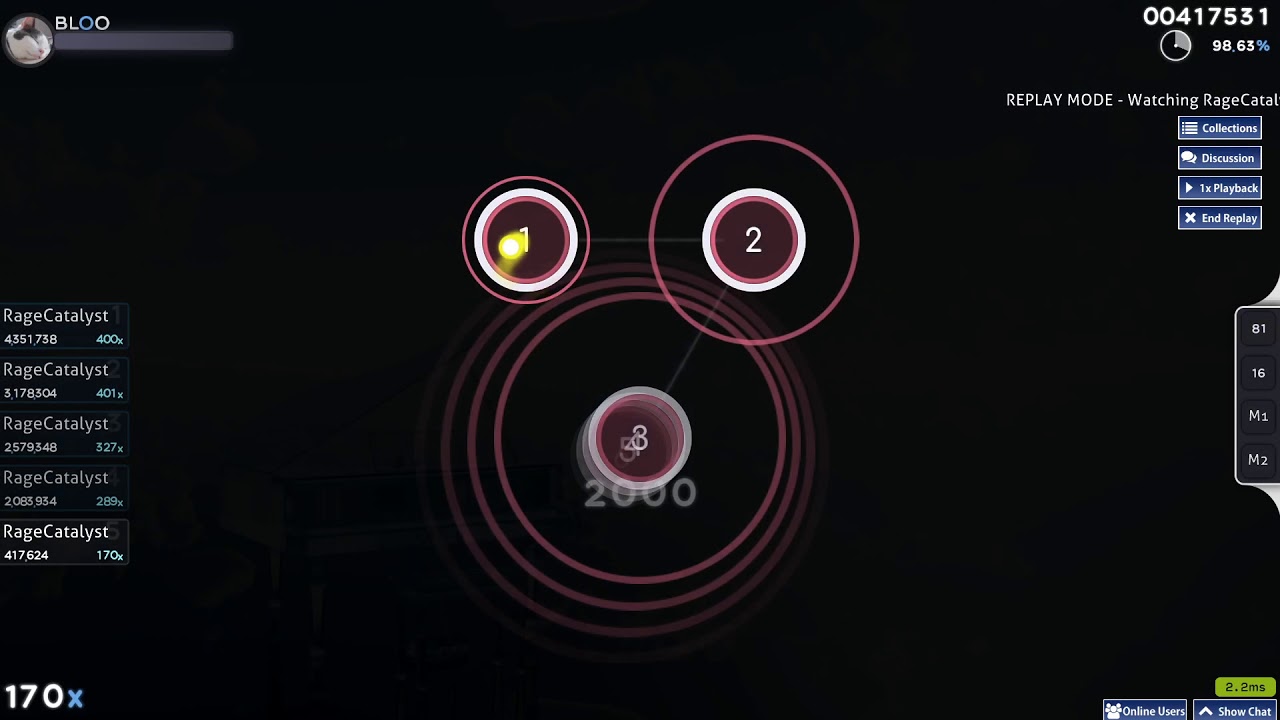 Bms Xi Aragami Osu S Rank 70pp Youtube