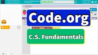 Code.org Express Lesson 6.10 Making Sprites | Tutorial with Answers | Course F Lesson 3.10 Net Worth