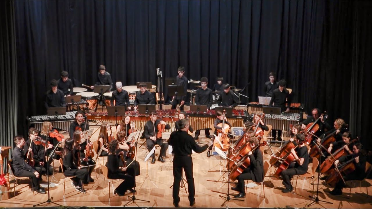 MUSIC (Percussion & String Ensemble) - YouTube