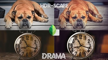 Applying HDR-scape and drama features in snapseed | Snapseed Tutorial | Snapseed Photo-editing