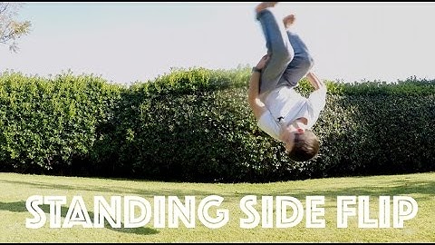 STANDING SIDE FLIP PROGRESSION (PARKOUR BROS )