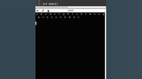 c program to print all lowercase alphabets using do-while loop #shorts