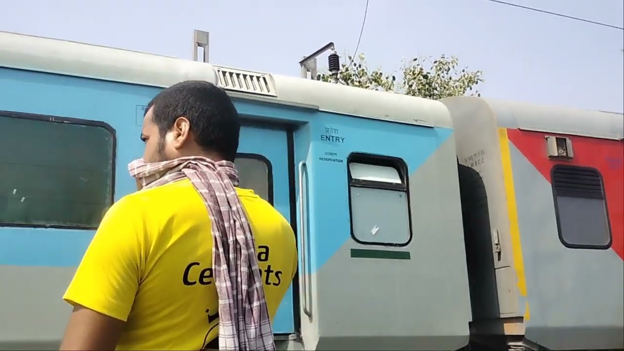 Begusarai Railway 🚂 Station platform Back Gate.