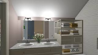 The Ultimate Modern Saltbox Home. Video fly-thru 2nd level. Part 2