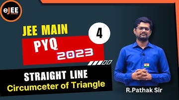 Straight line PYQ  04 | JEE Mains 2023 | Circumcenter of Triangle | Pathak Sir