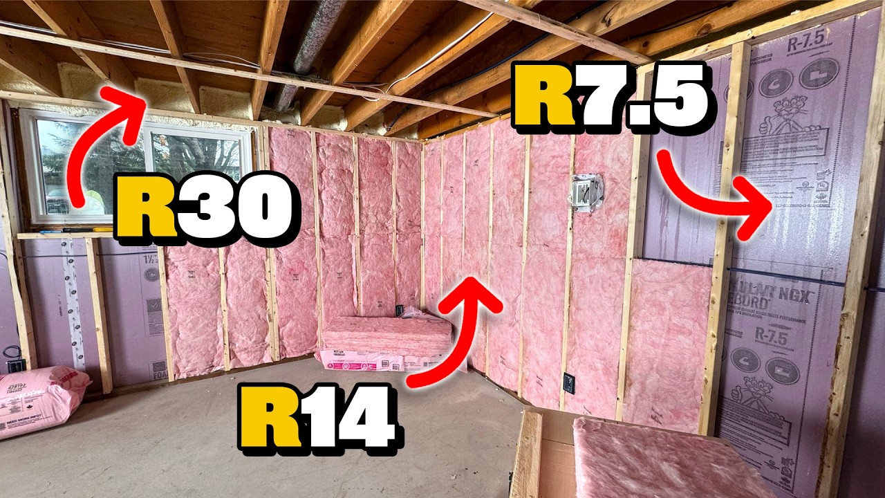 How to Insulate Your Basement (For a Lower Heat Bill) - YouTube