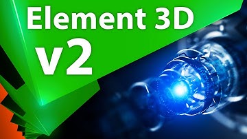 Обновление плагина Element 3D V2 для After Effects. Что нового появилось - AEplug 091