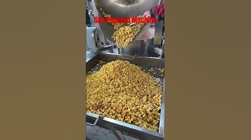 Gas popcorn machine #popcornmachine #popcornmakingmachine