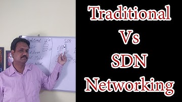 Traditional V/s SDN Networking