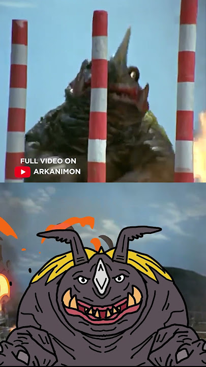 Neronga’s Roar The Invisible Kaiju Strikes Original vs Animated #ultramanseries #tokusatsu