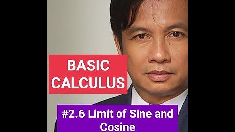 Limit of Sine and Cosine Functions (Basic Calculus, STEM)