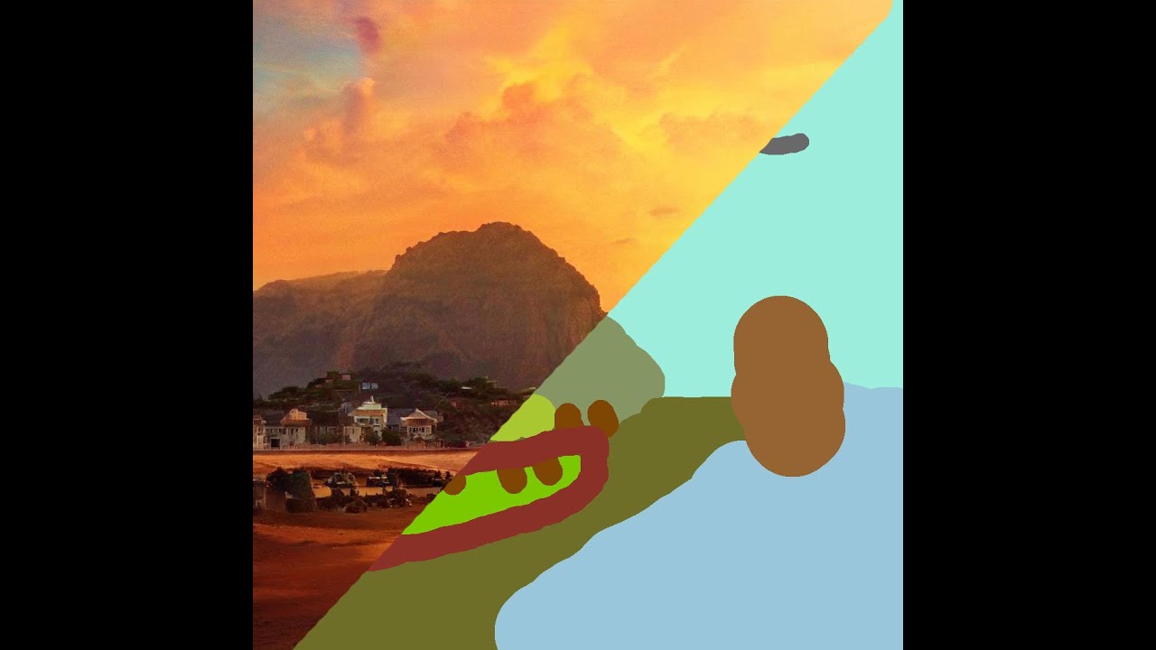 GAUGAN 2 - Realistic Drawing artificial intelligence.