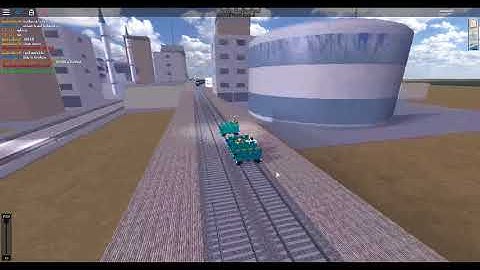 ROBLOX - Rails Unlimited - Riding the Roller Coaster Train