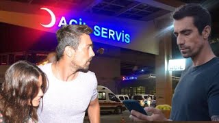 Ibrahim Çelikkol y Mihre Mutlu pasaron la noche en el hospital