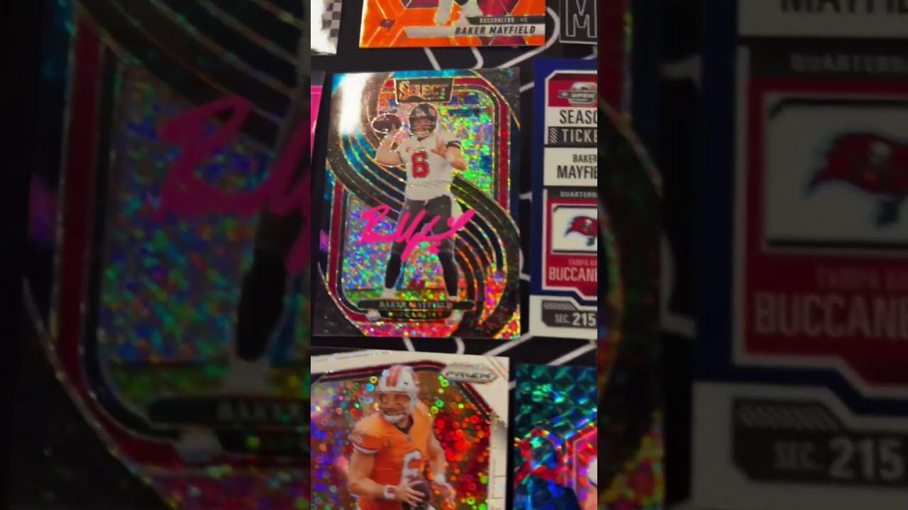 Baker Mayfield SIGNING RD 2👀😎Hobby Ray did an in-person signing with Baker Mayfield in Tampa! 🔥🔥🔥🔥🔥