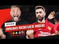 Bruno saves united man united 42 sheffield united reaction