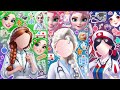 ディズニープリンセス DIY Frozen Sticker Book Disney Princess Elsa Rapunzel Moana More in Doctor Fashion!