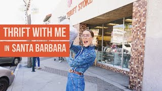 THRIFT WITH ME IN SANTA BARBARA, CALIFORNIA