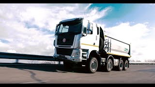 TATRA TRUCKS - srovnání jízdních vlastností civilních nákladních podvozků 8x8