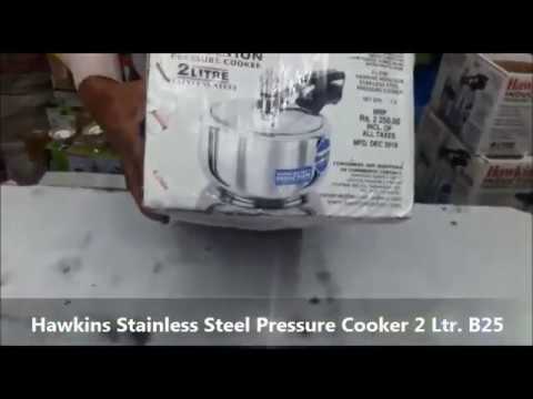 Hawkins B65 6.0 Liter Stainless Steel Pressure Cooker