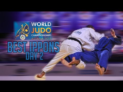 Best Ippons of Day 2 | World Championships Astana 2015 | JudoHeroes