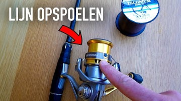 Stekkie -  lijn opspoelen!