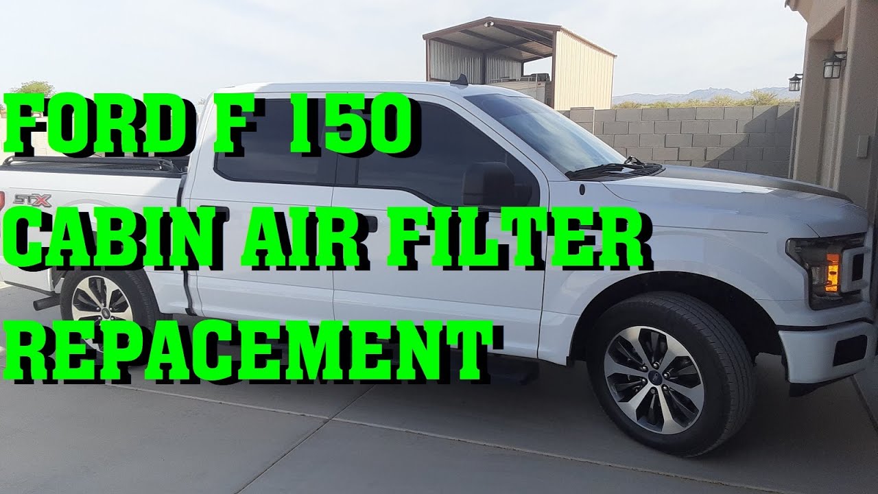 Ford F150 Cabin Air Filter Replacement How To - YouTube
