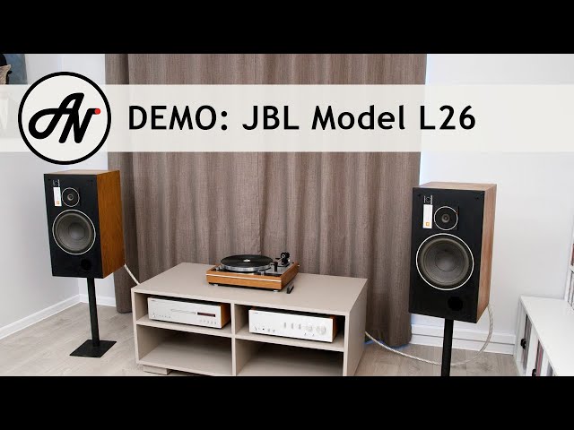 JBL Model L26 - 1970s Bookself Speakers - YouTube