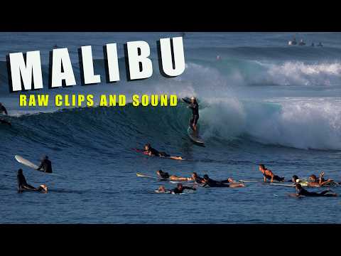 This Is What Surfing Malibu Really Looks and Sounds Like