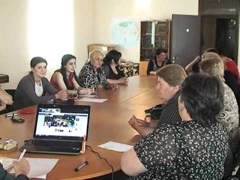 ინფორმაციული შეხვედრა დევნილებთან