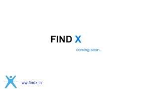 FindX - teaser