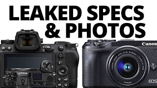 Nikon Z6, Z7 Mark II, Canon M50 Mark II Leaked specs & Photos