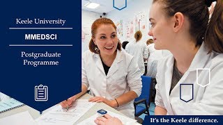 Keele Medical School | Postgraduate Medicine | MMedSci