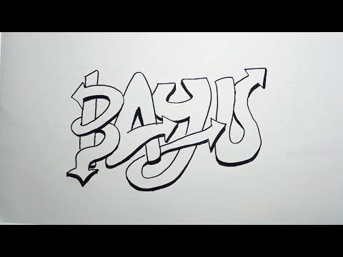 Video: Cara Melukis Grafiti Yang Indah