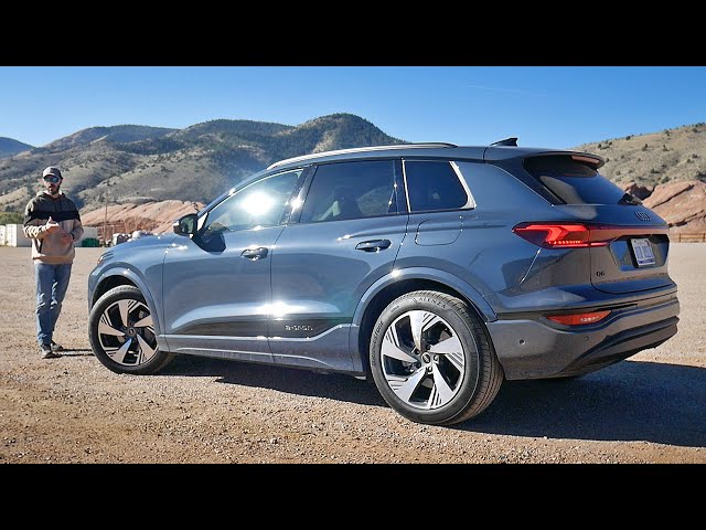 イートロン❤︎ The 2026 Audi Q6 e-tron is extremely comfortable with zero