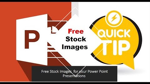 PowerPoint Quick Tips 2021 || Professional PowerPoint Presentations with free stock images