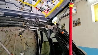 Mazda СХ-9. Обварка косячной стойки. косячным сварщиком, с косячными руками😎 Mazda СХ-9. Обварка косячной стойки. косячным сварщиком, с косячными руками😎