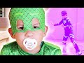 PJ Masks in Real Life 🍼 PJ Masks get turned into Babies! | PJ Masks