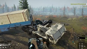 Instruments Of Development Deliver Drilling Equipment 1 | Island Lake Michigan | SNOWRUNNER GAMEPLAY