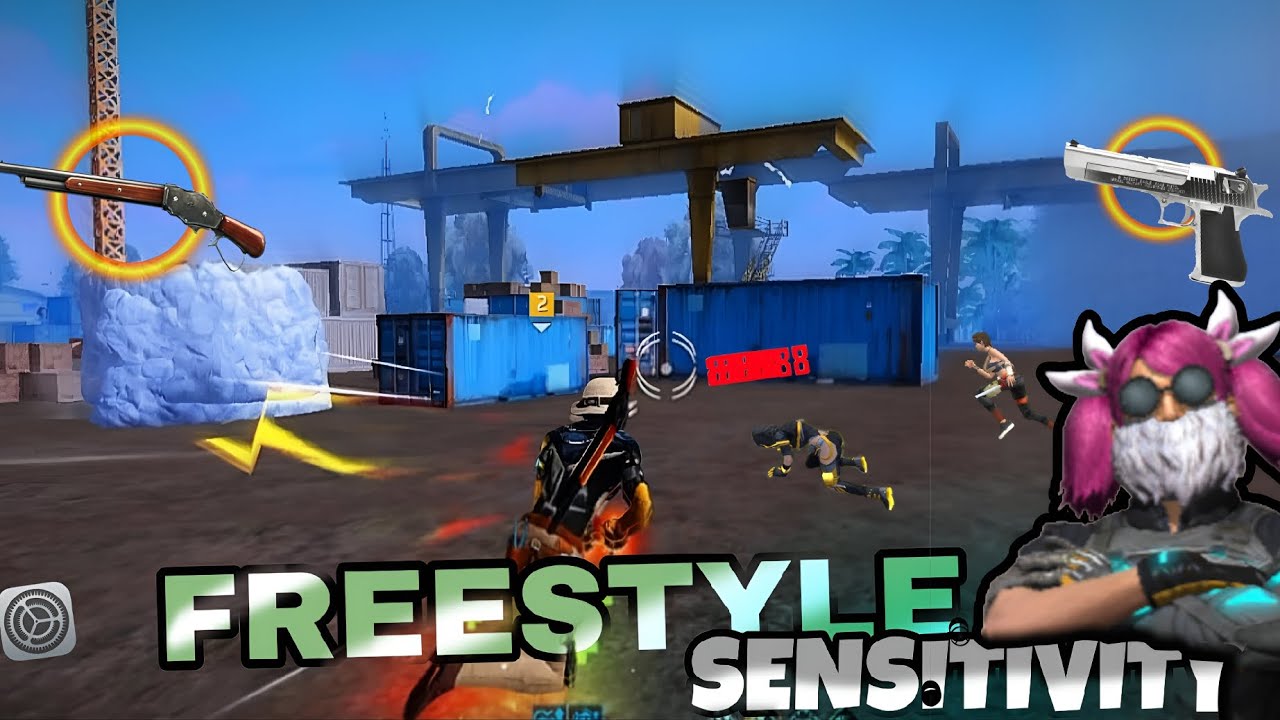 sensitivity that makes u a freestyle hackbot ⚙️🥵🔥 || freestyle headshot vdo. || REALME 10 pro-5g