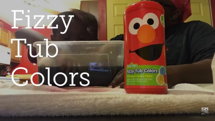 Sesame Street Water Coloring Tablets, Fizzy Tub Colors