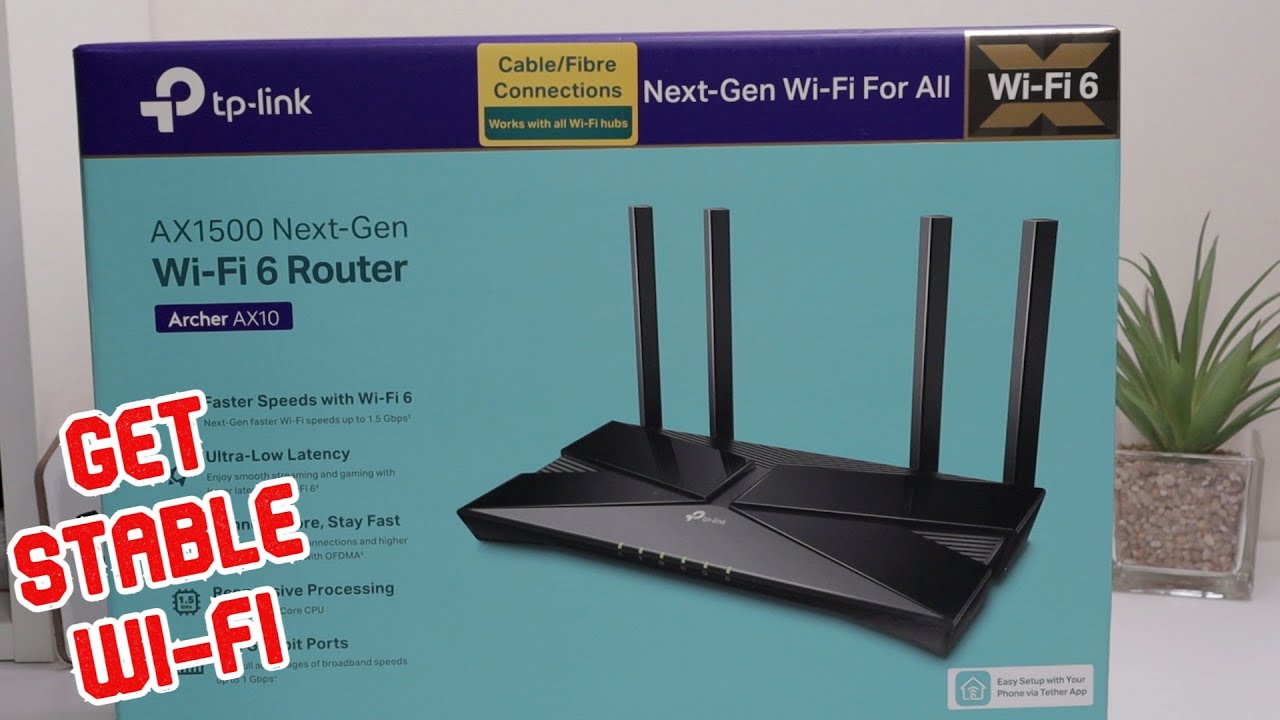 TP-Link Archer AX1500 WiFi 6 Dual-Band Wireless Router