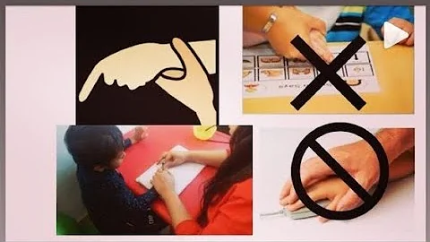 Hand over hand prompting in Autism and ABA #shorts