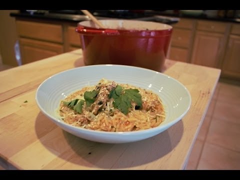Chicken with Orzo